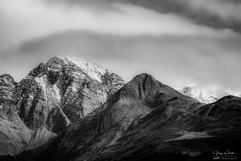 Piz Miezgi im Herbst