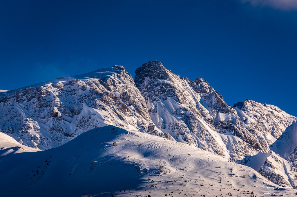 Piz Signina im Winter